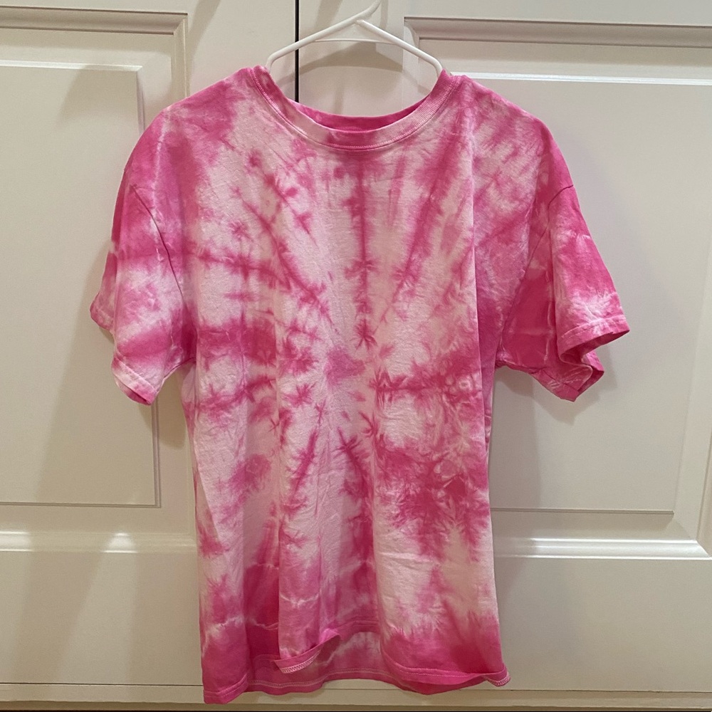 Hot Pink Tie Dye T-Shirt
